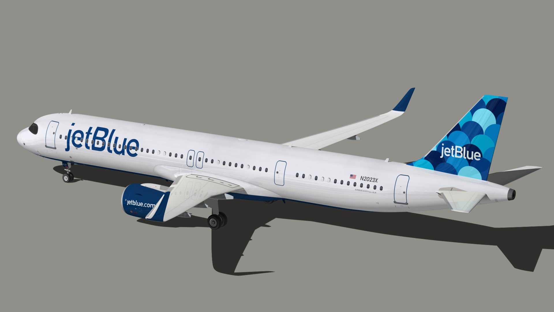 A321 XLR JetBlue 3D Model - TurboSquid 2124326