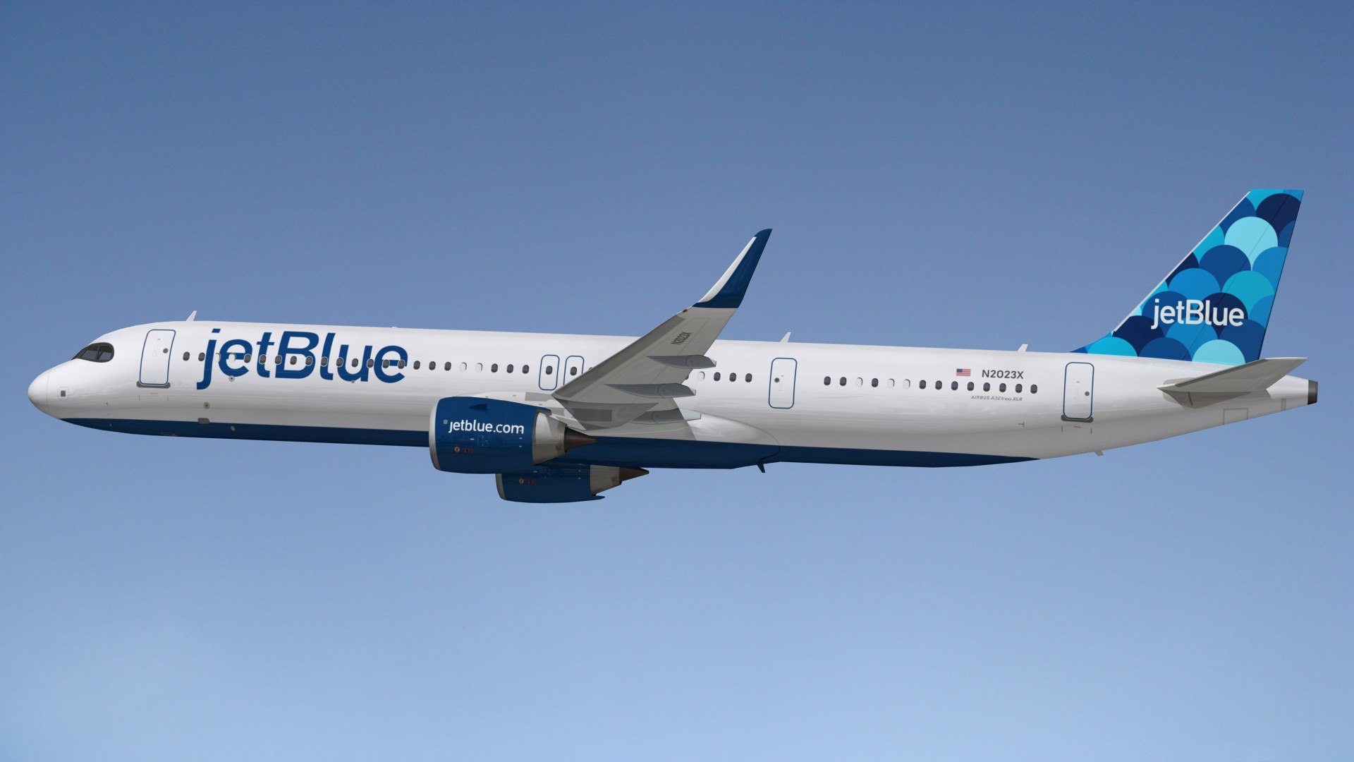 A321 XLR JetBlue 3D Model - TurboSquid 2124326