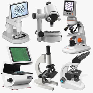 Medical Microscopes Collection 2