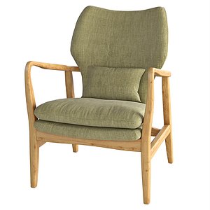 Armchair Libourne Boho 3D