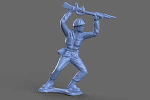 Green Army Man Bayonette