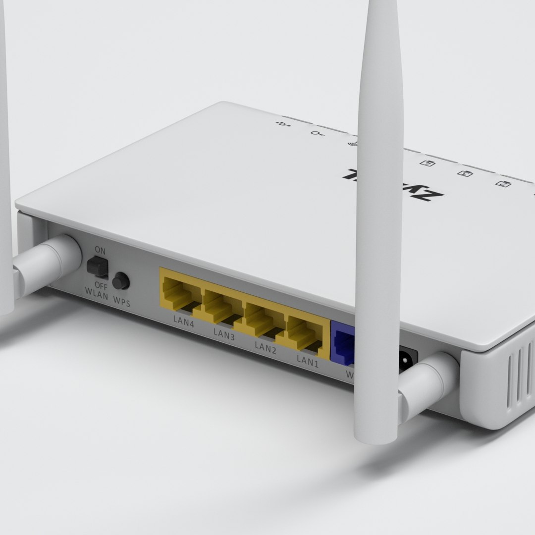 Wifi Router 3d Max