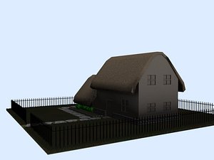 cottage 3d model