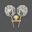 sconces Restoration Hardware Boule de Cristal Grand Double