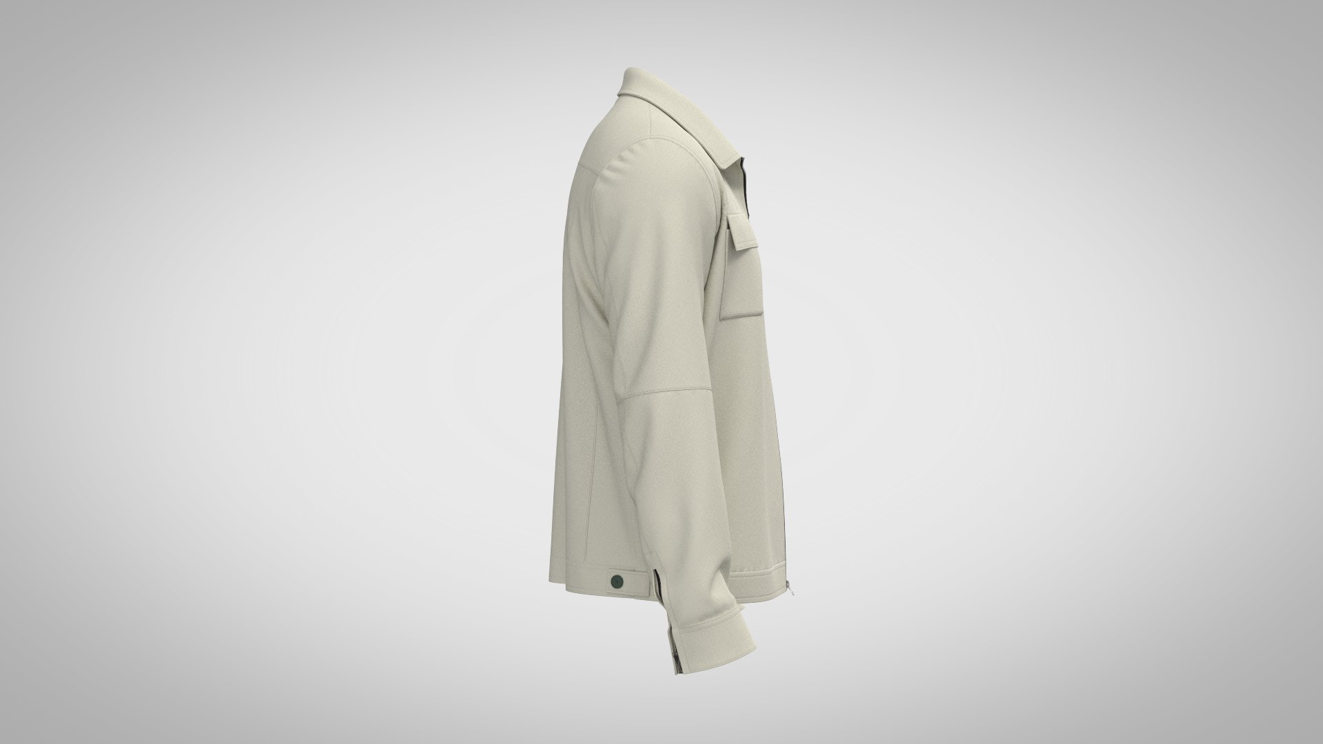 Zip-up Jacket 3D Model - TurboSquid 1928350 Zip-up Jacket 3D Model - TurboSquid 1928350