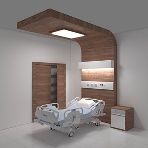 Hospital Room v2 3D