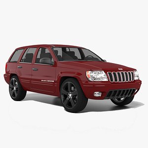 3D Jeep Grand Cherokee model