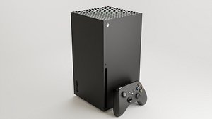 Xbox Series X console and controller