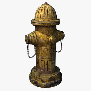 3d model hydrant