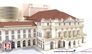 3d model la theatre opera