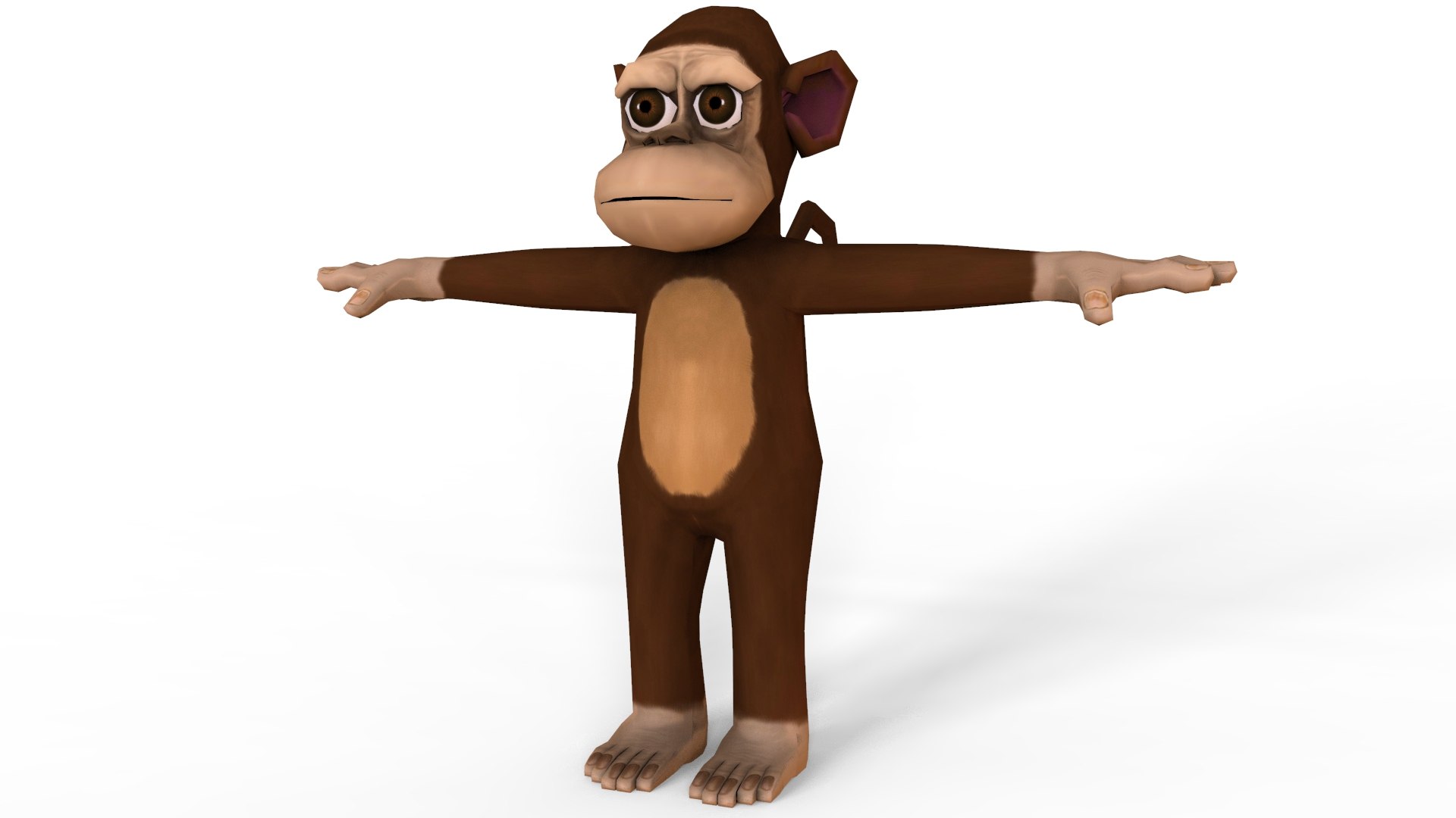 3D Monkey Games Model - TurboSquid 1457691