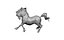 símbolo de la estatua del caballo