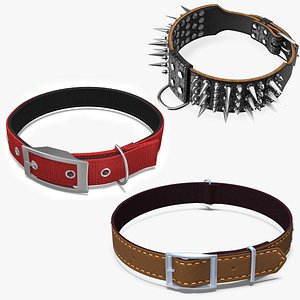 Dog Collars Collection 2 3D model
