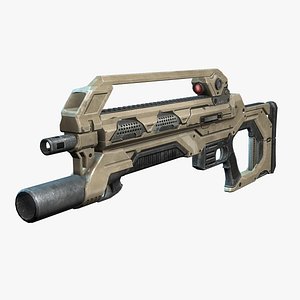 Sci-Fi Rifle 02