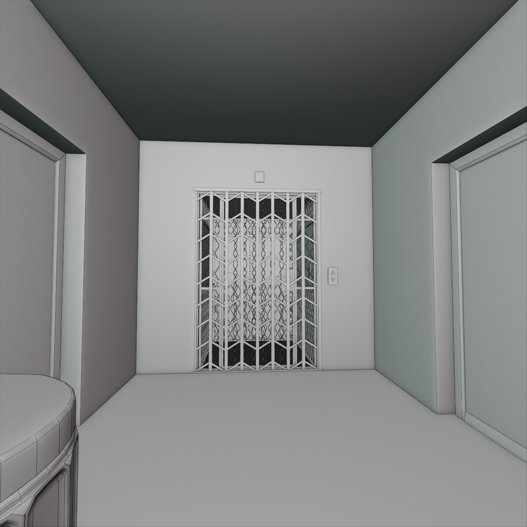 3D Model Lobby Level Design - TurboSquid 1382181
