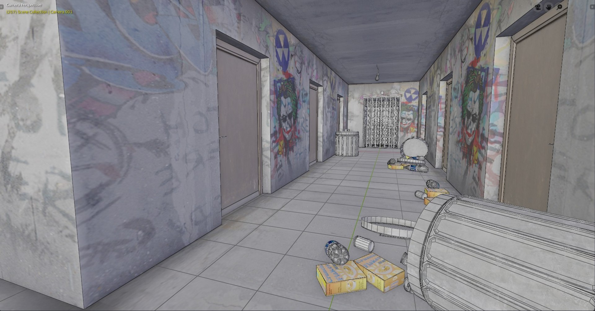 3D Model Lobby Level Design - TurboSquid 1382181