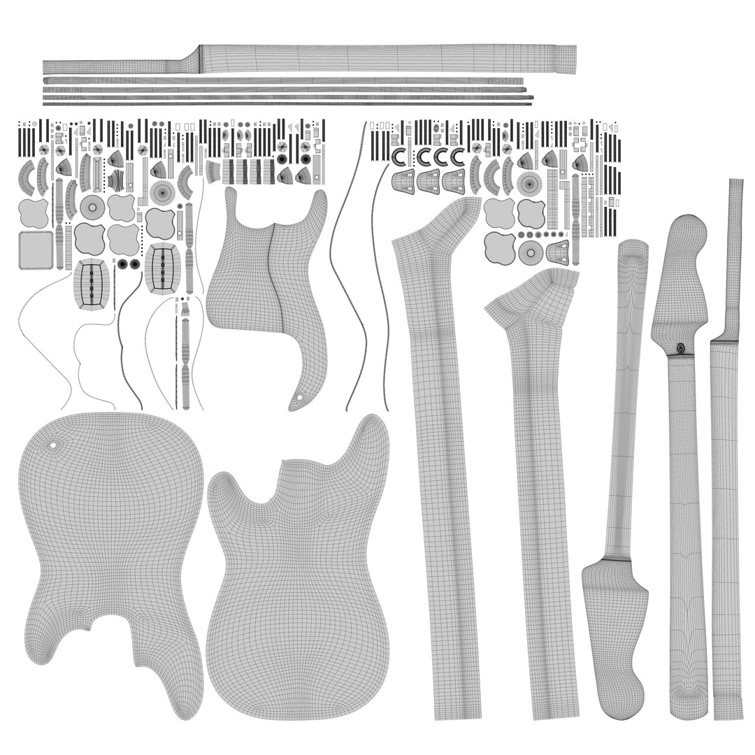 3D Bass Guitar - Fender Precision Bass https://p.turbosquid.com/ts-thumb/14/8WLY7l/fK/uv/png/1649443576/1920x1080/fit_q87/724f95139c45d02191edfd47db3b01acc41a9423/uv.jpg