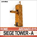 3d roman legionary siege tower