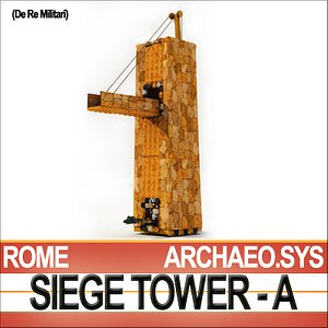 Roman Legionary Siege Tower A [De Re Militari]