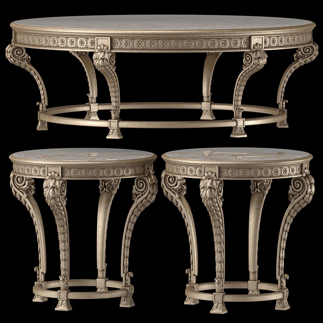 3D Roberto Giovannini Coffee Table Art 1402 - TurboSquid 2110136