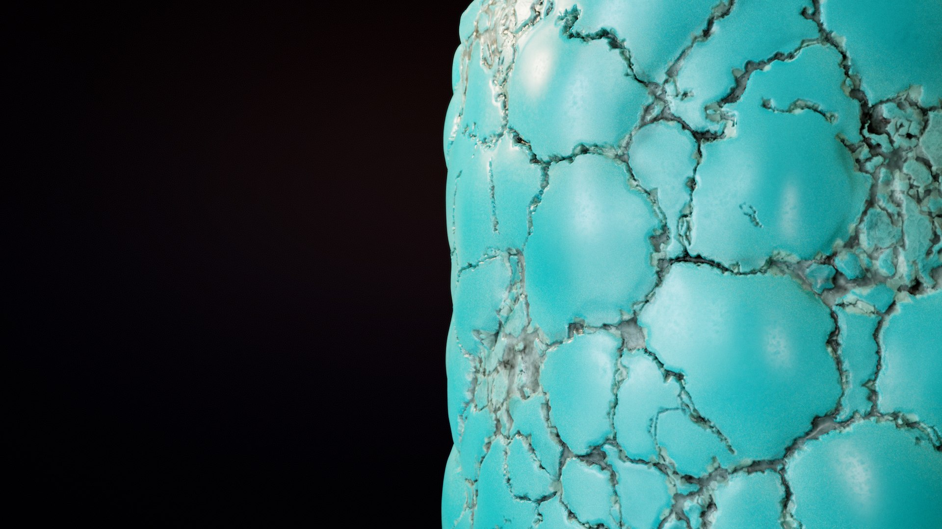 3D Seamless Turquoise PBR Material Textures - TurboSquid 2347970