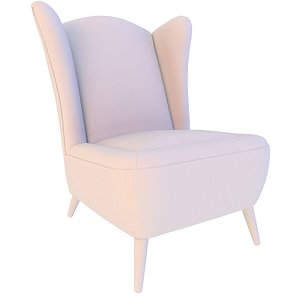 3D chair classic wing