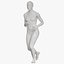 Female mannequin pose 4 PBR 3D model