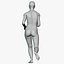 Female mannequin pose 4 PBR 3D model