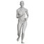 Female mannequin pose 4 PBR 3D model