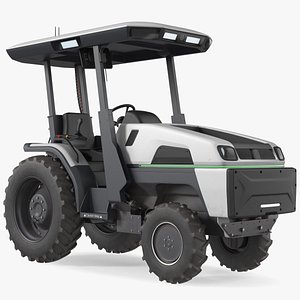 3D Smart Electric Tractor Dusty