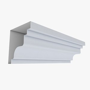 Cornice 155 Straight 3D model