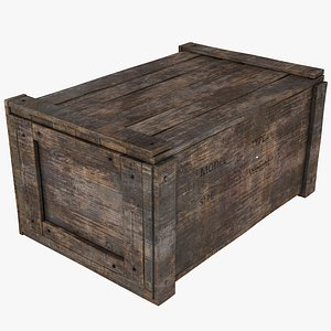 Wooden Box, 8K PBR Textures