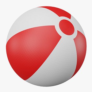Red Beach Ball