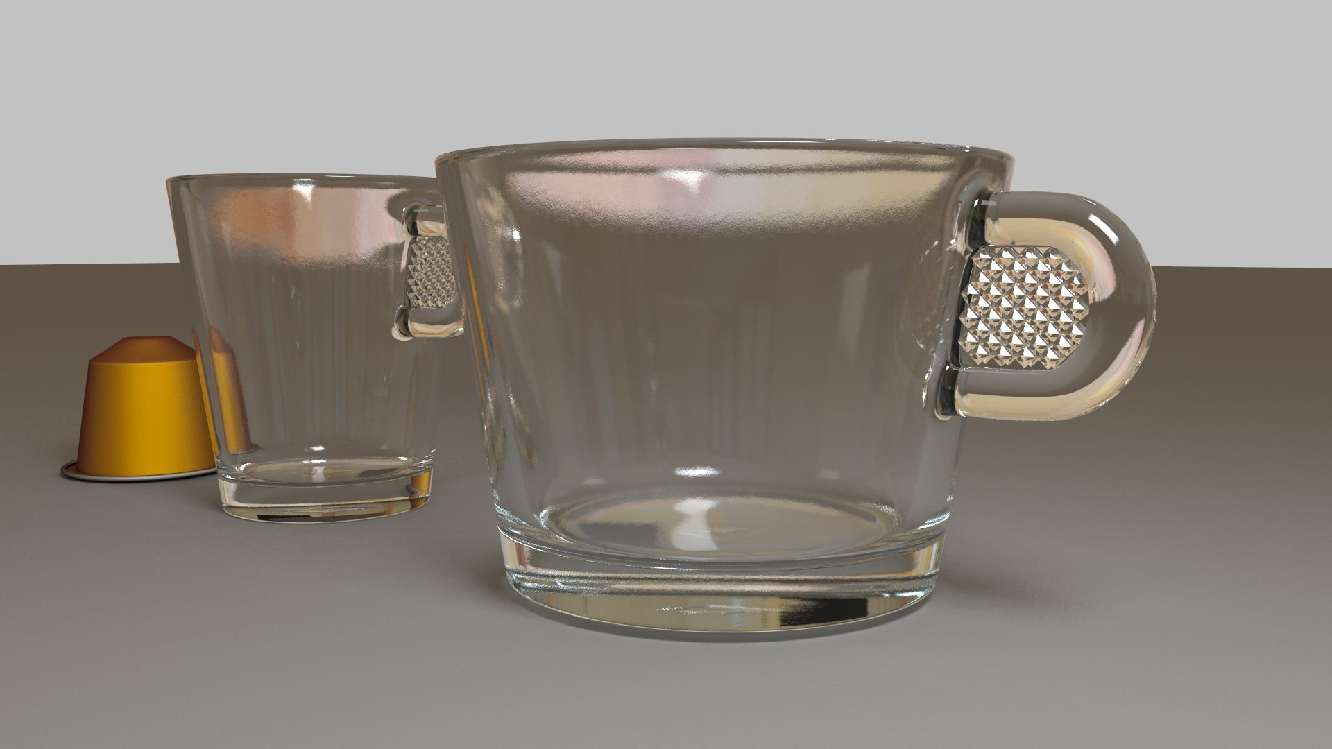 Nespresso Mug Cup 3D model