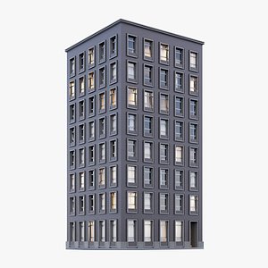 Modern building 2 model