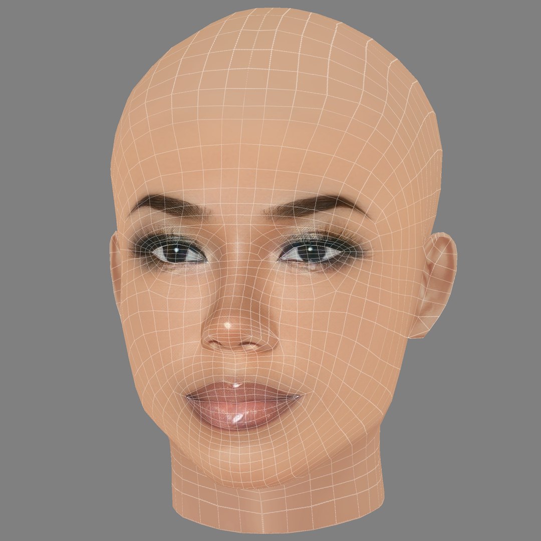 Jhene Aiko Head - No Hair - Low poly head for game 3D model https://p.turbosquid.com/ts-thumb/14/TJZ6L2/pJ/09/png/1763340062/1920x1080/fit_q87/7ea5bee0bd8bd2b966a16e6c22b286ce25c45203/09.jpg