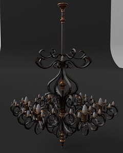 chandelier 3D model