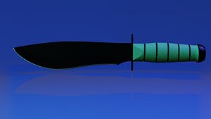 3D model knife