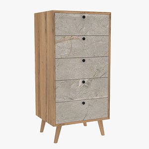 3D model commode