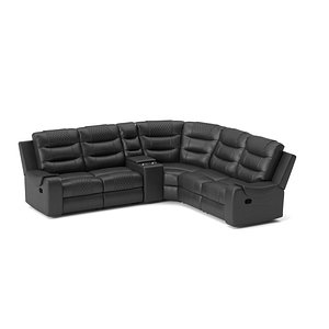 Leather Sofa 3D model