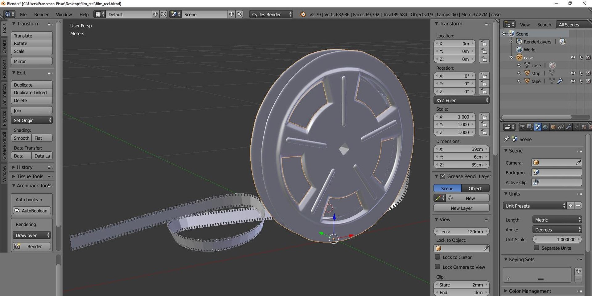 3D film reel https://p.turbosquid.com/ts-thumb/14/a6Mm5h/xJ/tsfilm_reel08/jpg/1640826810/1920x1080/fit_q87/c4712d55f6c7b56d4c79a6c1634ec3aad2e470dc/tsfilm_reel08.jpg