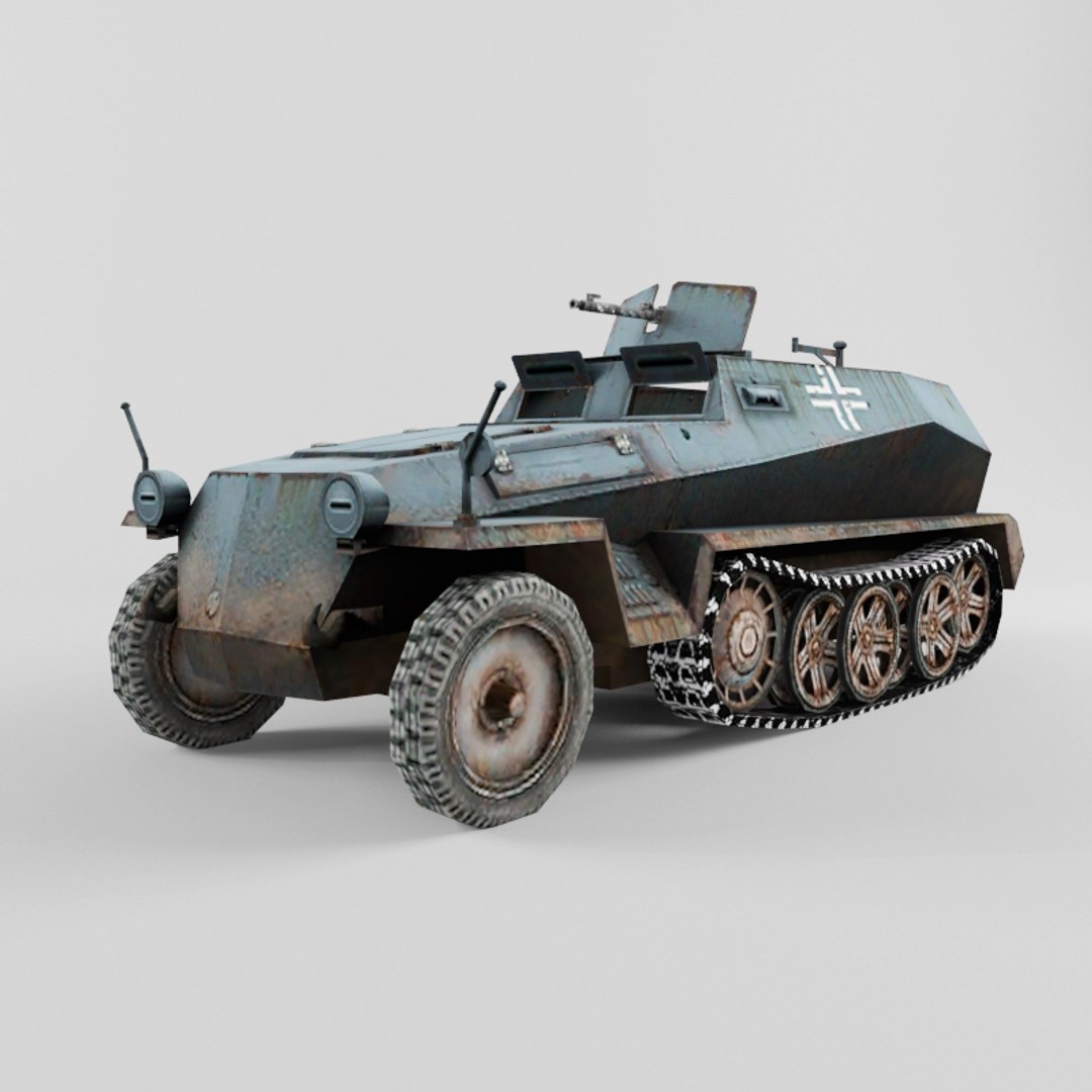 Sd Kfz 250 3d Max