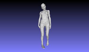 zombie woman 3D