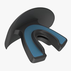3d model football mouthpiece