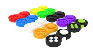 Joypad Controller Fidget Toys Set 3D model