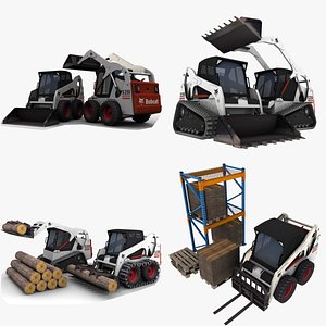 3d bobcat grapple trunk model
