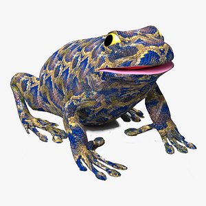 3D Frog model