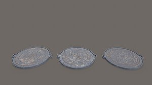 Manhole Cover 3D model