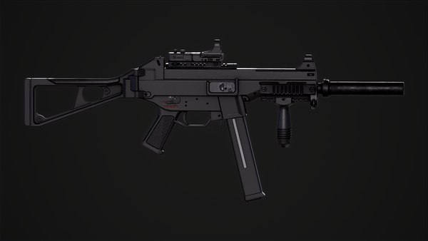 3D UMP-45 Gameready - TurboSquid 1817103