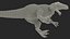 Allosaurus Yellow Coloring Rigged for Cinema 4D